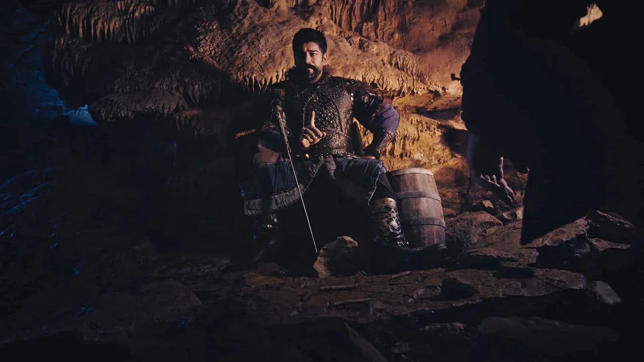 Establishment: Osman Turkish TV series scene