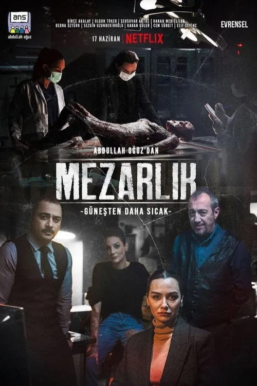 Mezarlık (2022) Türk dizisi afişi
